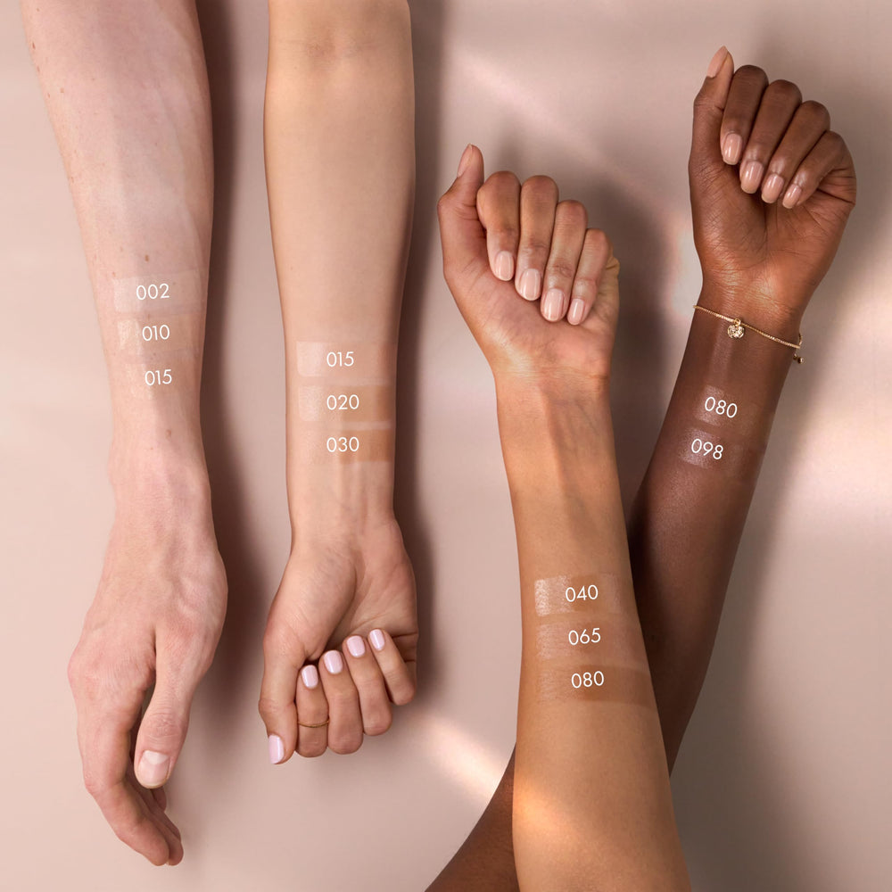 Catrice Soft Glam Filter Fluid glow on cheek highlights customizable luminosity