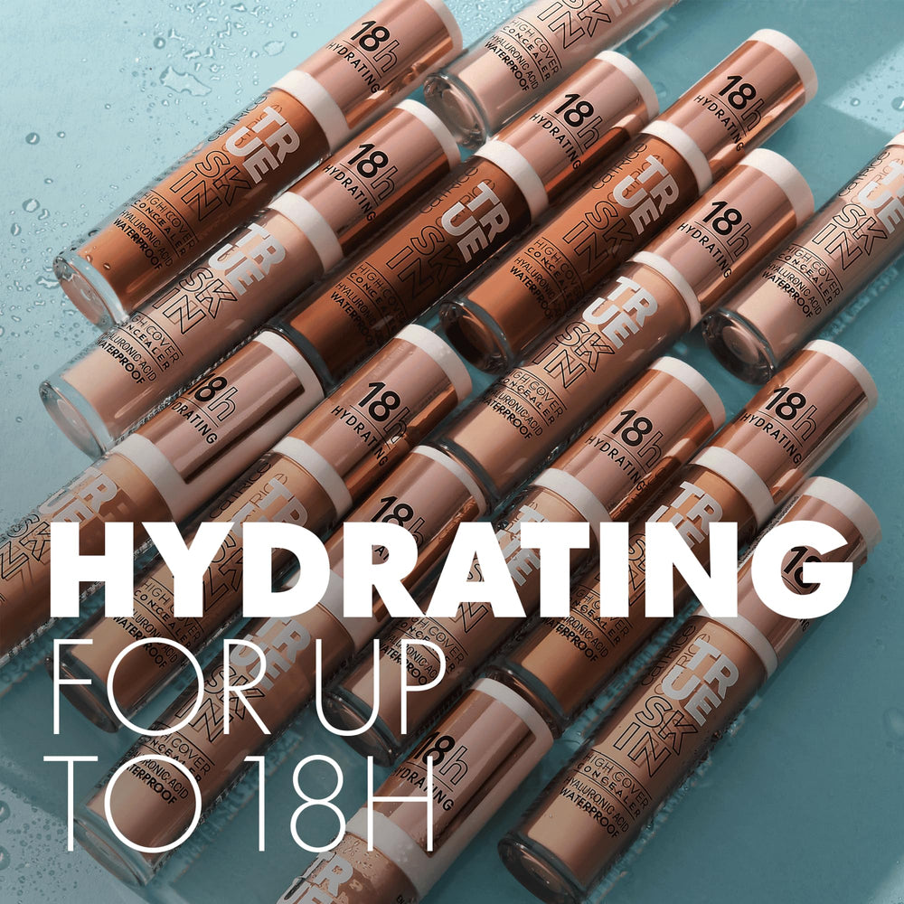 Catrice True Skin High Cover Concealer 002 Neutral Ivory waterproof test suggests reliable all-day wear