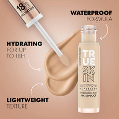 Smooth application point demonstrates precise coverage for targeted blemish correction.