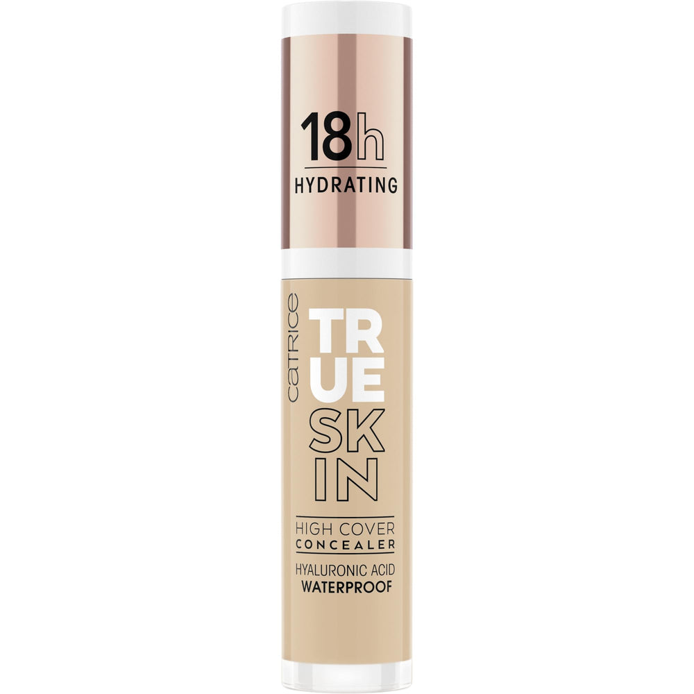 Catrice True Skin High Cover Concealer 032 Neutral Biscuit wand for smooth application.