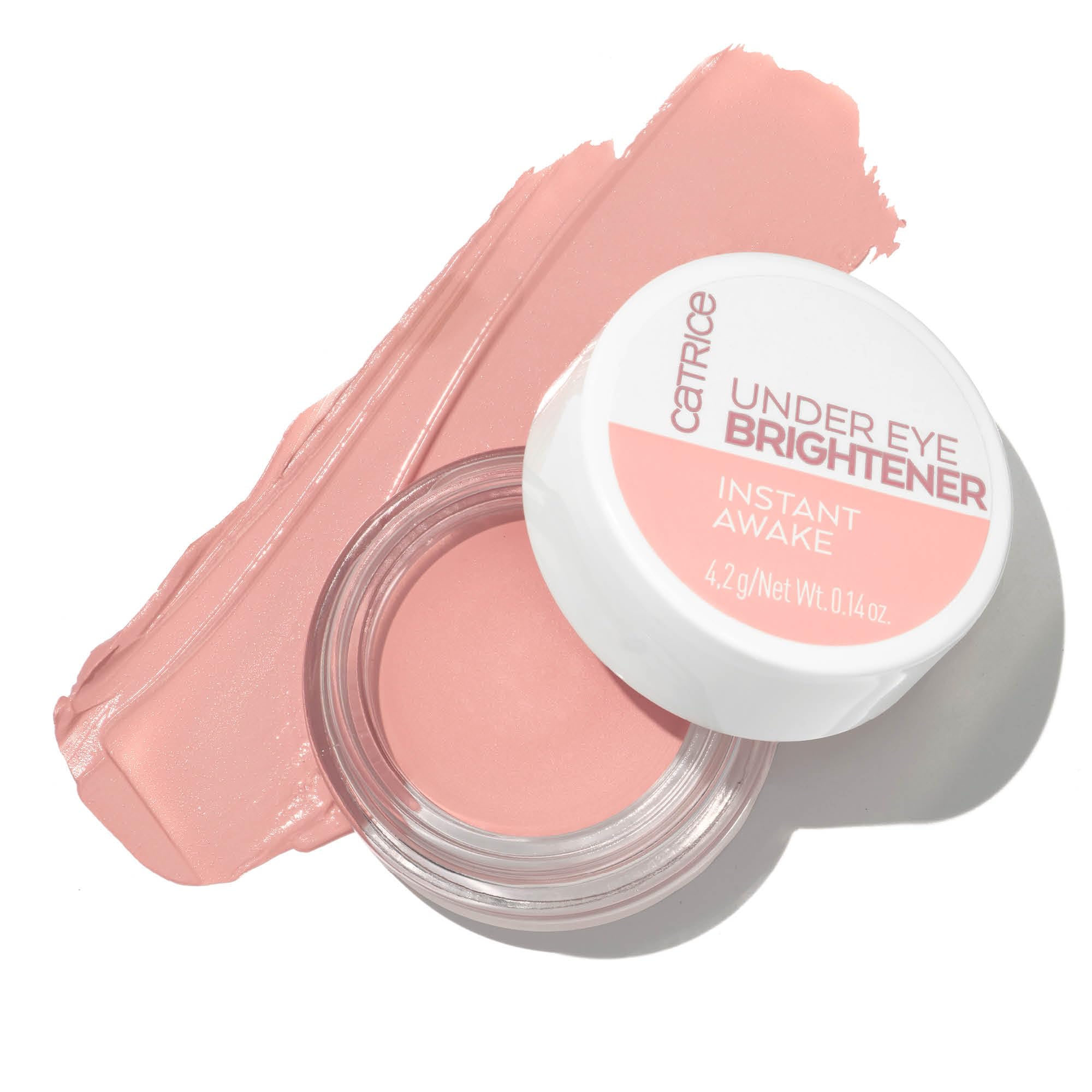 Catrice Under Eye Brightener applied with fingertips for a natural, lightweight coverage