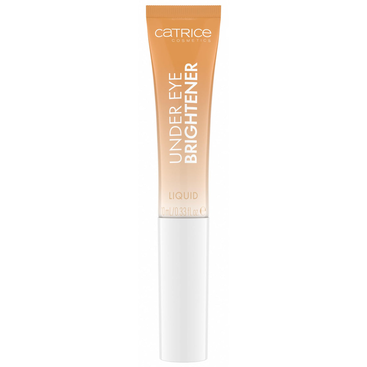 Catrice Under Eye Brightener Liquid bottle with a luminous finish for quick brightening.