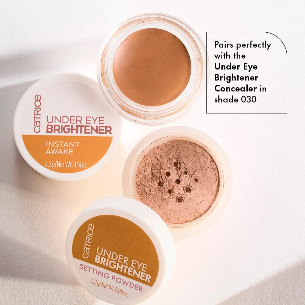 Shea butter ingredient highlight in Catrice Under Eye Brightener for nourished feel.