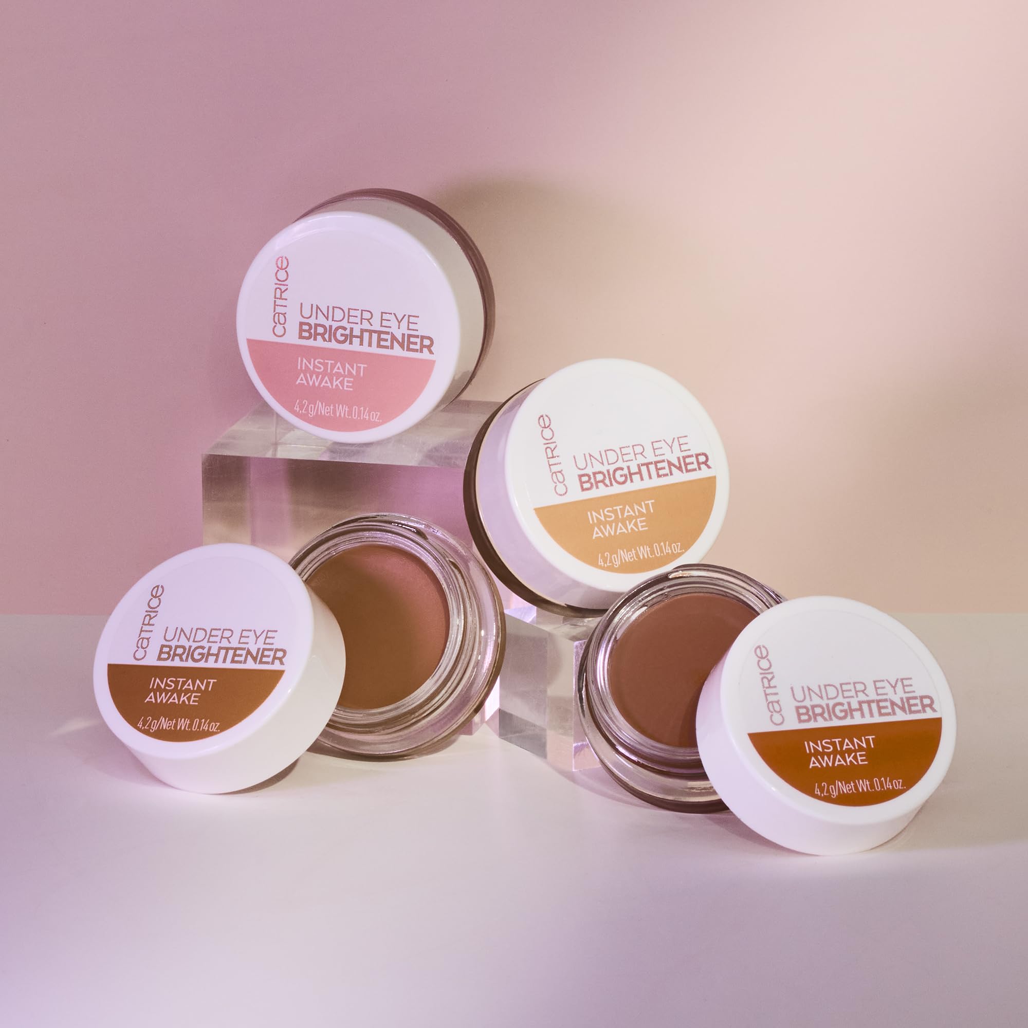 Vegan cruelty-free badge on Catrice Under Eye Brightener packaging
