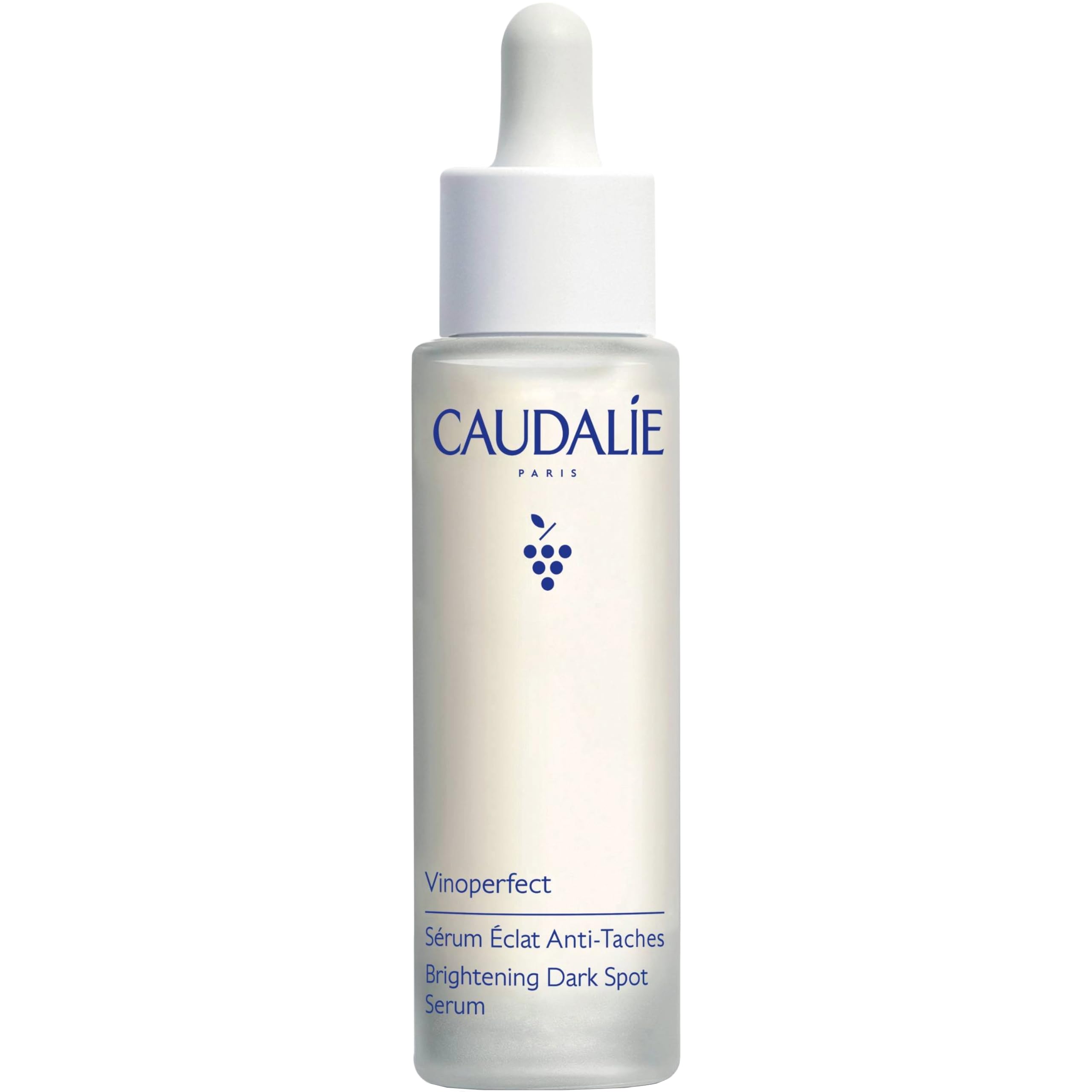 Caudalie Vinoperfect serum bottle ready for daily brightening routine.
