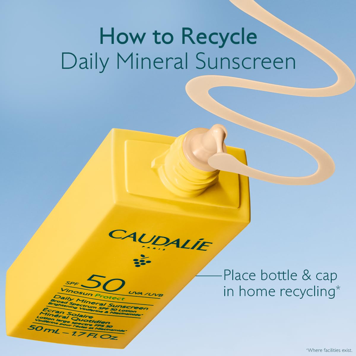 Caudalie Vinosun Protect water resistance, ideal for active days