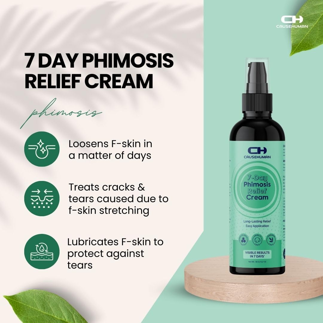 Cause Human natural ingredients label highlighting gentle care