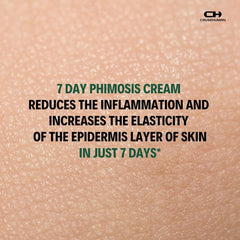 Cause Human phimosis cream bottle close-up showing steroid-free formula