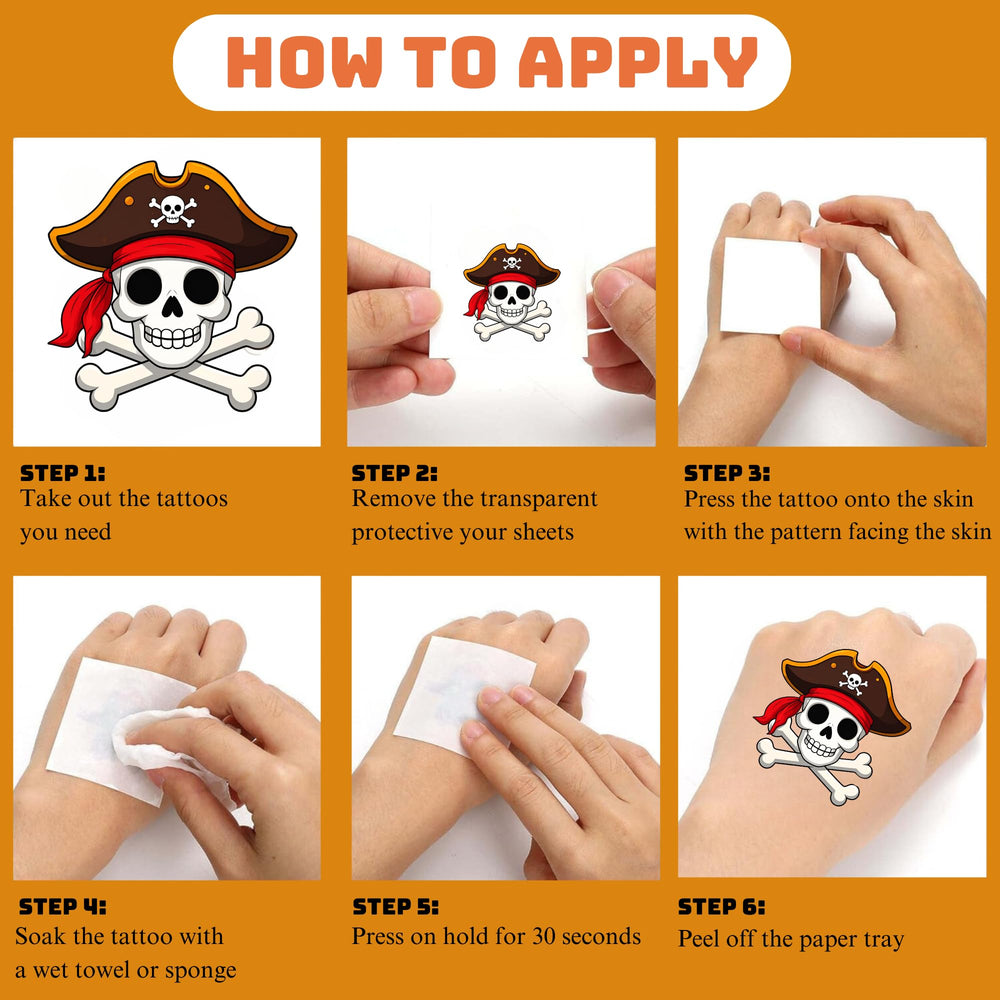 CAVALATAT kid-friendly temporary tattoos for cheek or arm decoration
