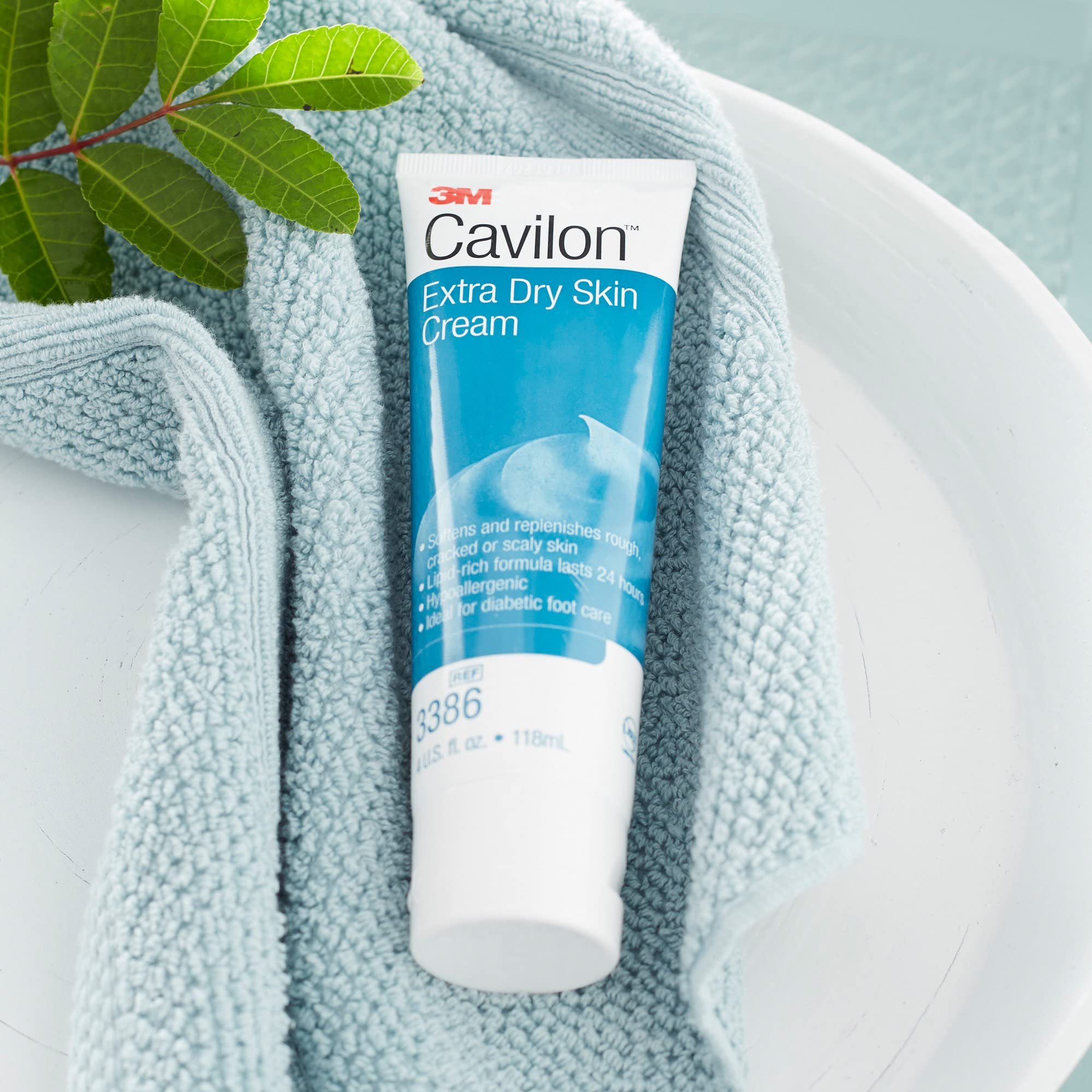 Cavilon 24-hour moisturization for long-lasting comfort.