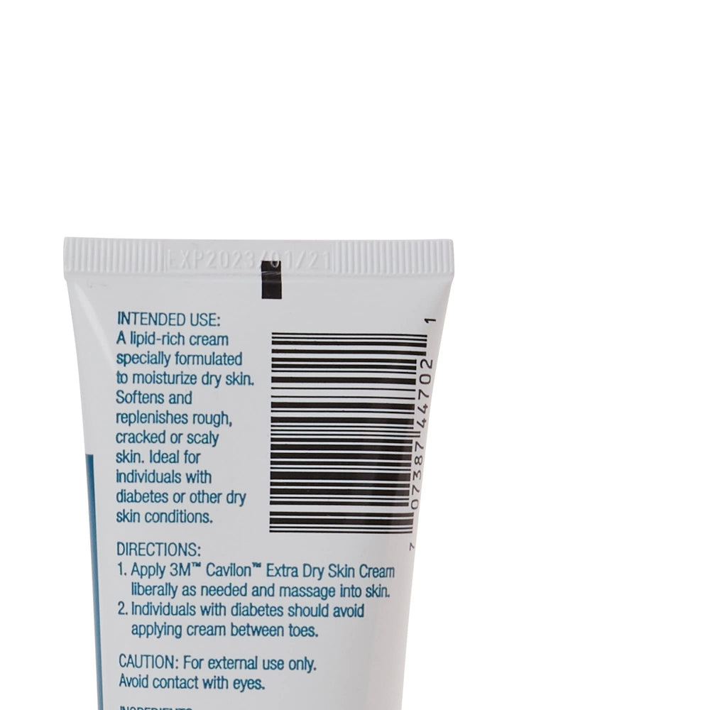Cavilon cream texture close-up showing non-greasy absorption.