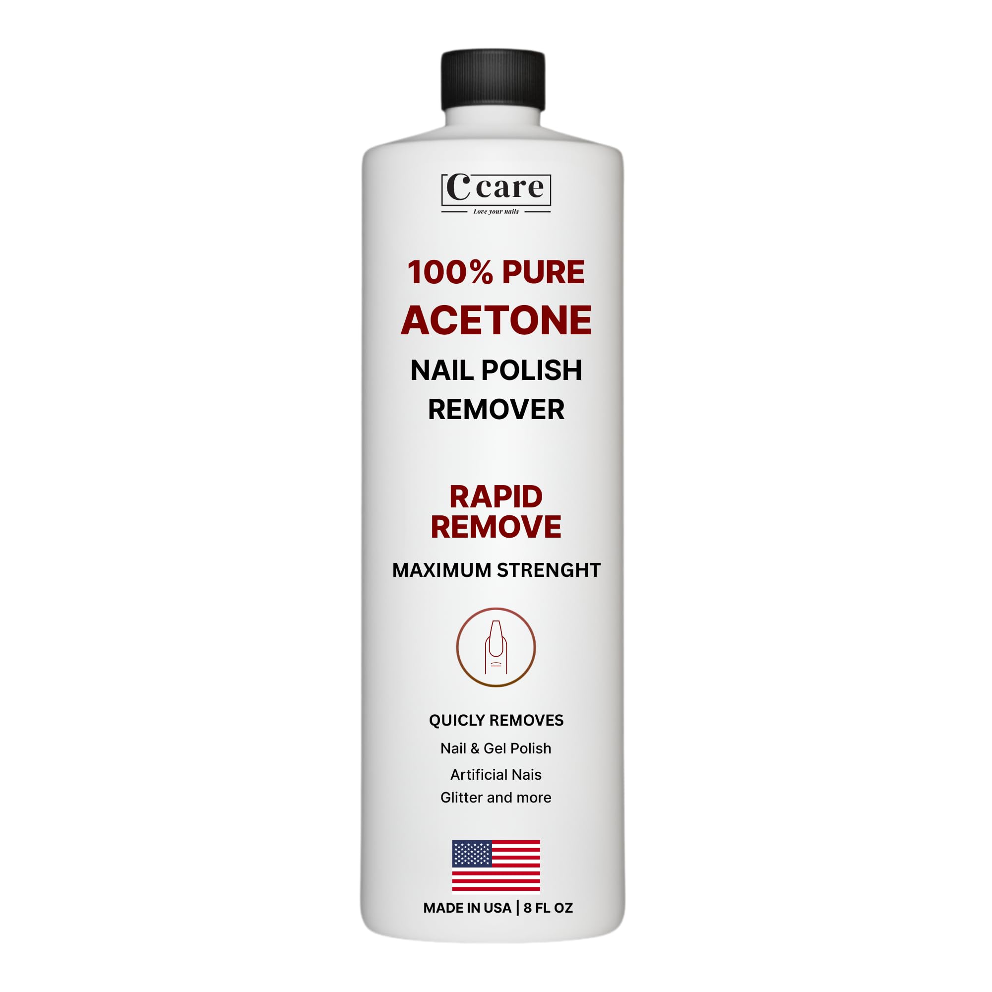 C CARE 100 Pure Acetone Nail Polish Remover Fast Professional Grad c-care-100-pure-acetone-nail-polish-remover-fast-professional-grad