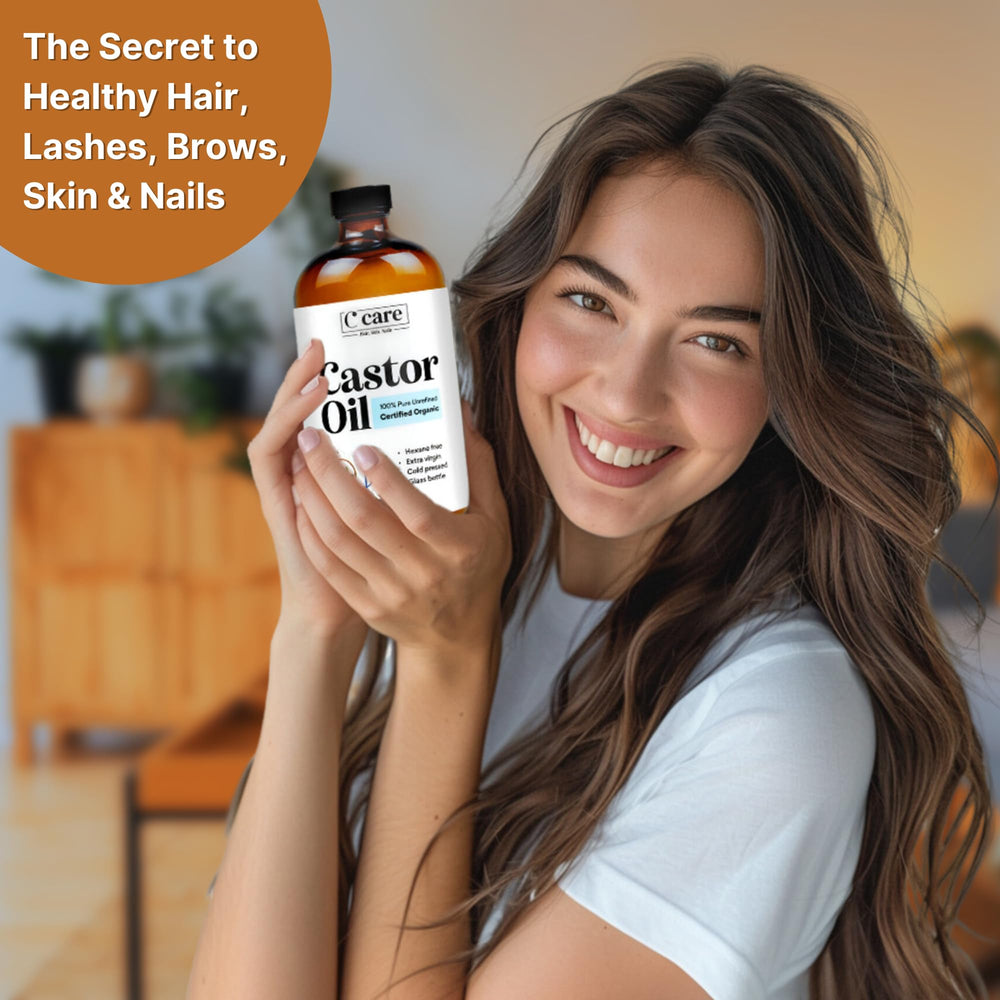C CARE Castor Oil supports DIY beauty routines and blends.