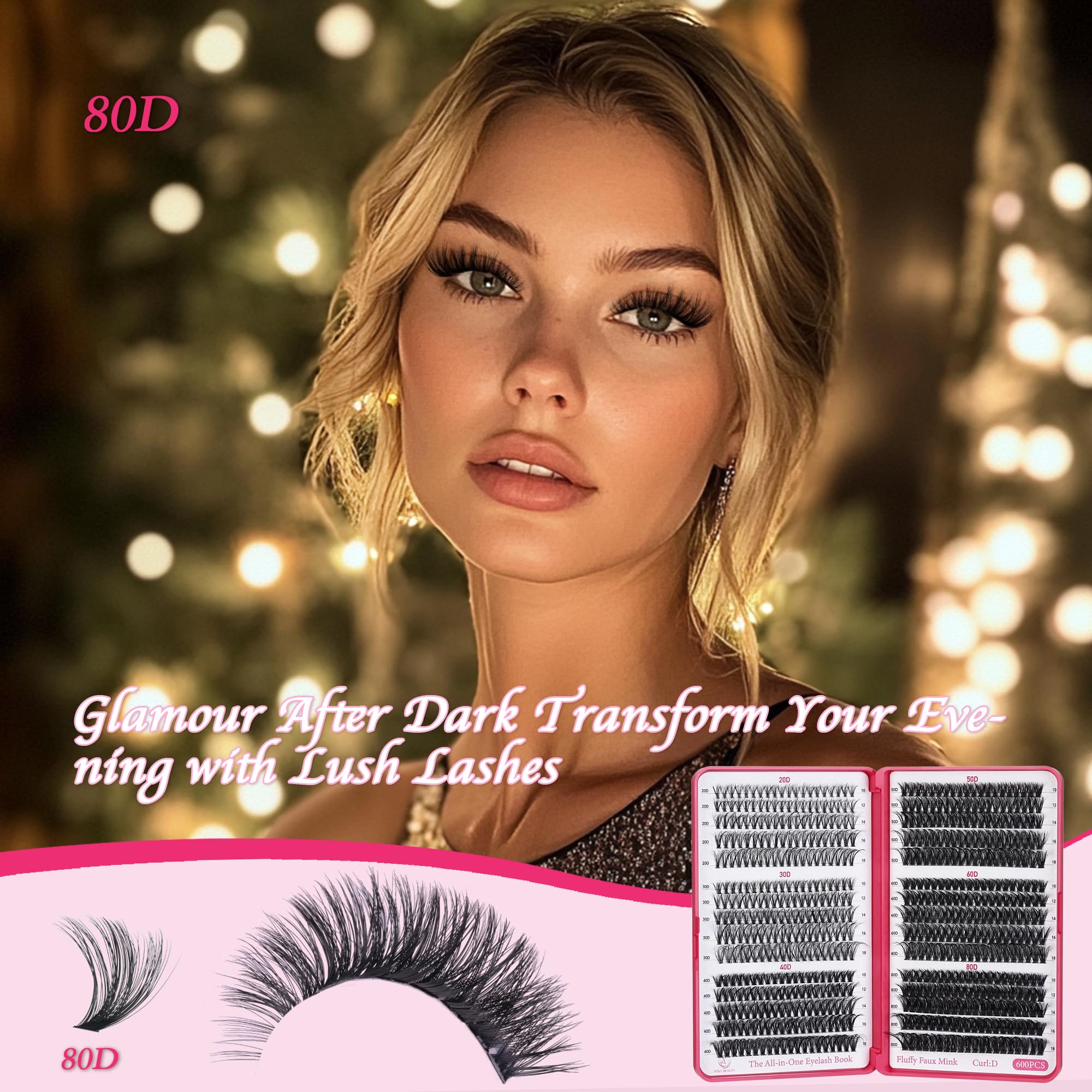 CCODDY beginner eyelash extension kit for easy practice