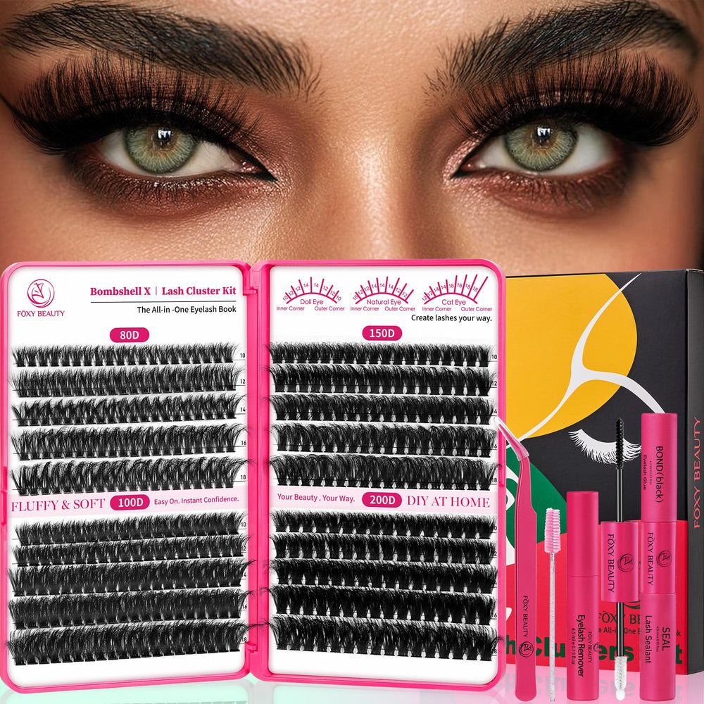 CCODDY Bombshell X dense fluffy clusters for bold eyes