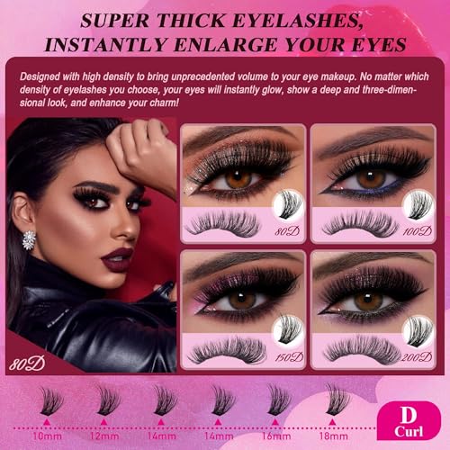 CCODDY Bombshell X soft silk mink material for natural feel
