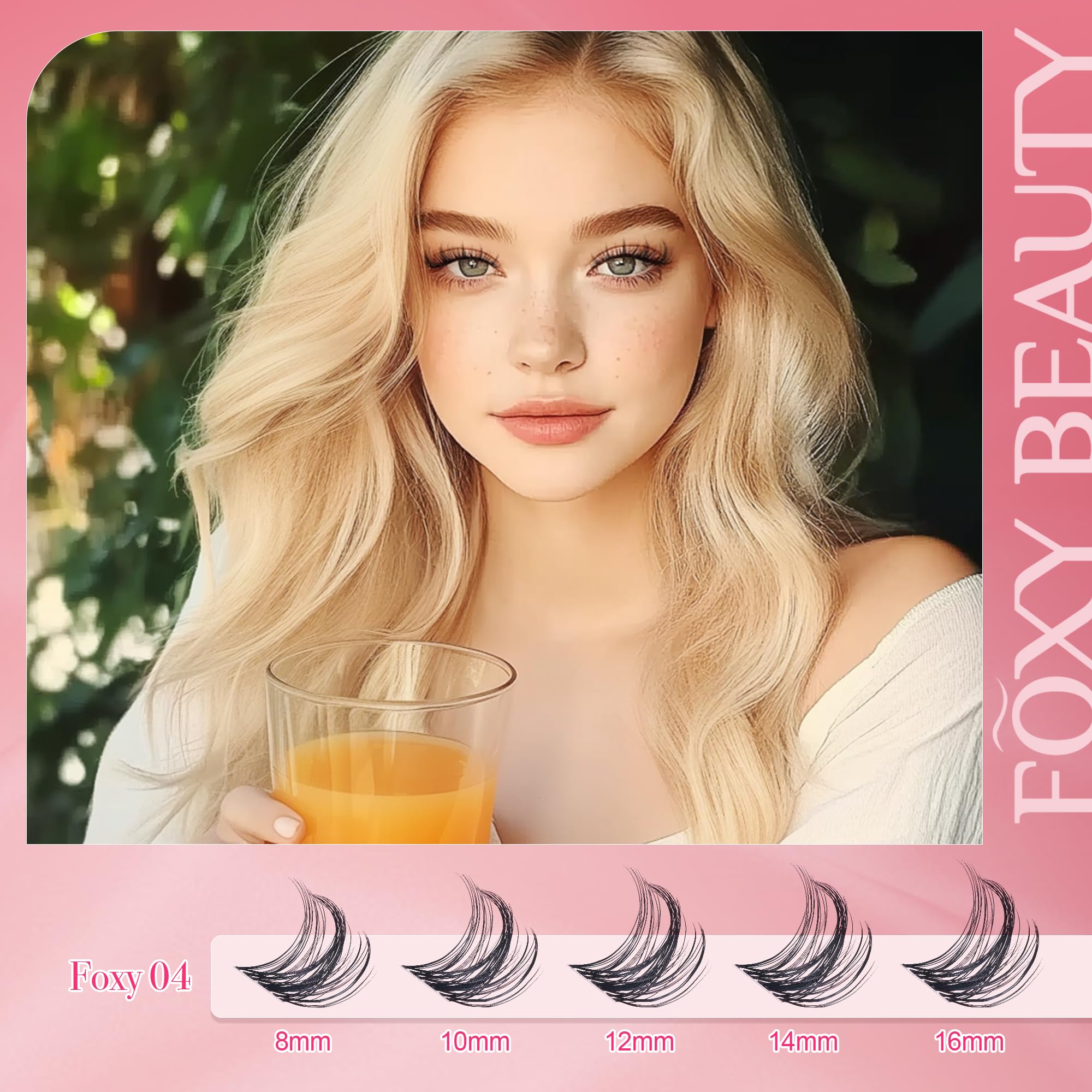 CCODDY lash clusters at-home kit ideal for DIY upgrades.