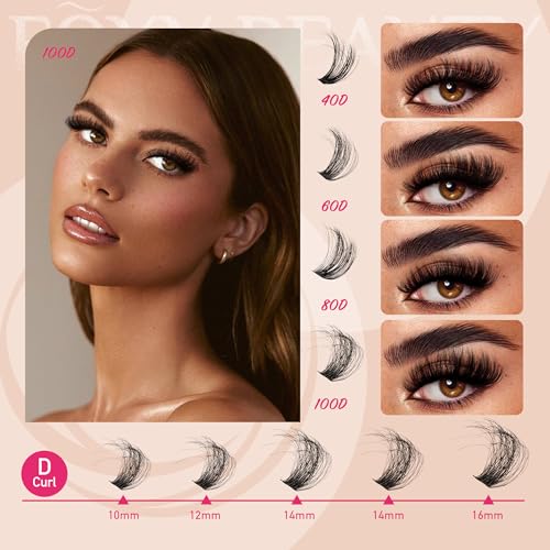 CCODDY beginner-friendly lash clusters for easy at-home application