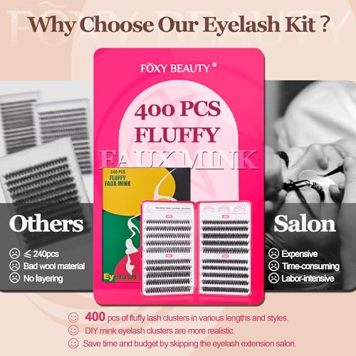 CCODDY ultra-thin band lash clusters for all day comfort