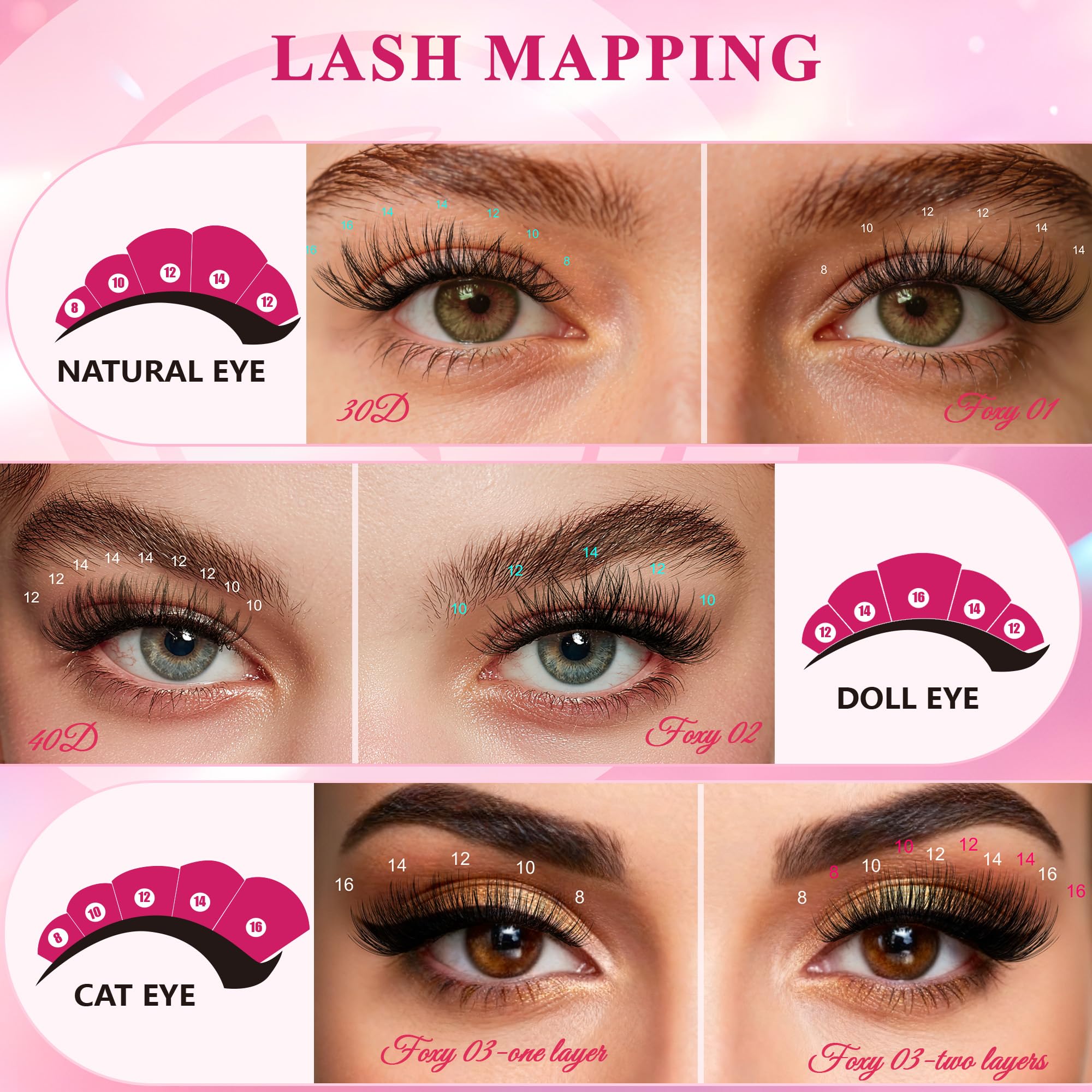 CCODDY ultra thin band 0.05mm for comfortable lash wear