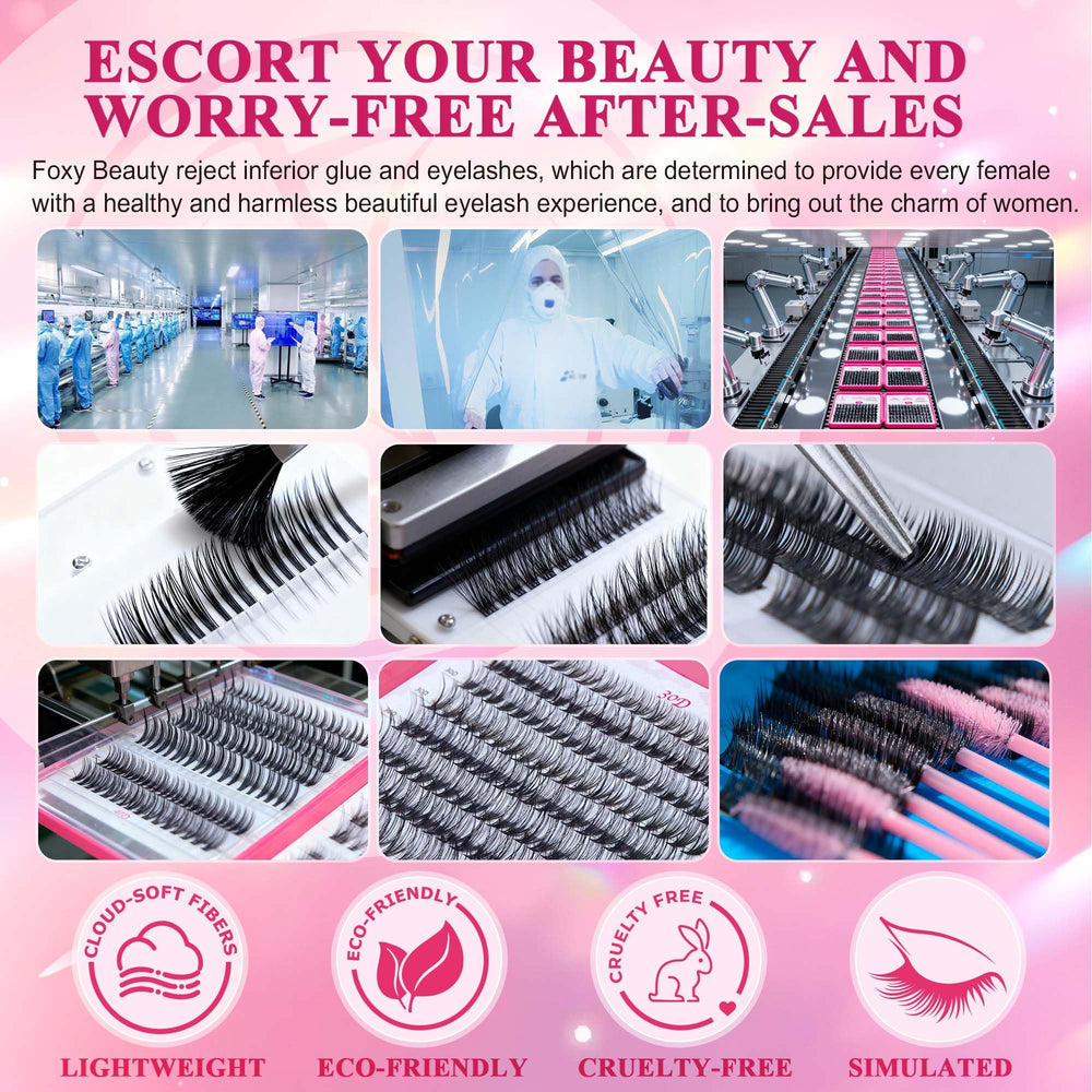 CCODDY value pack five styles with 8-16 mm lengths for customization