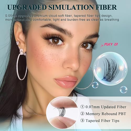 CCODDY Vasa Muse wispy natural style clusters for subtle everyday enhancement.