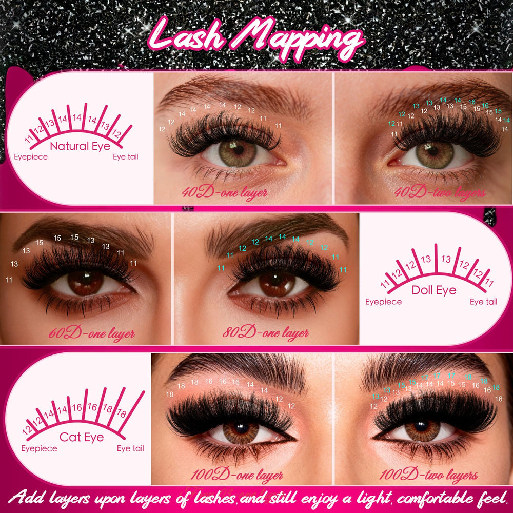 CCODDY waterproof sealant version helps lashes stay put in varied environments.