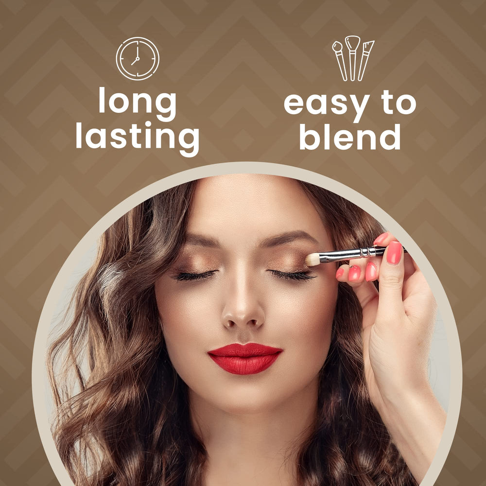 Ccolor Matte Natural long-wear formula helps eyes stay fresh through daily activities.