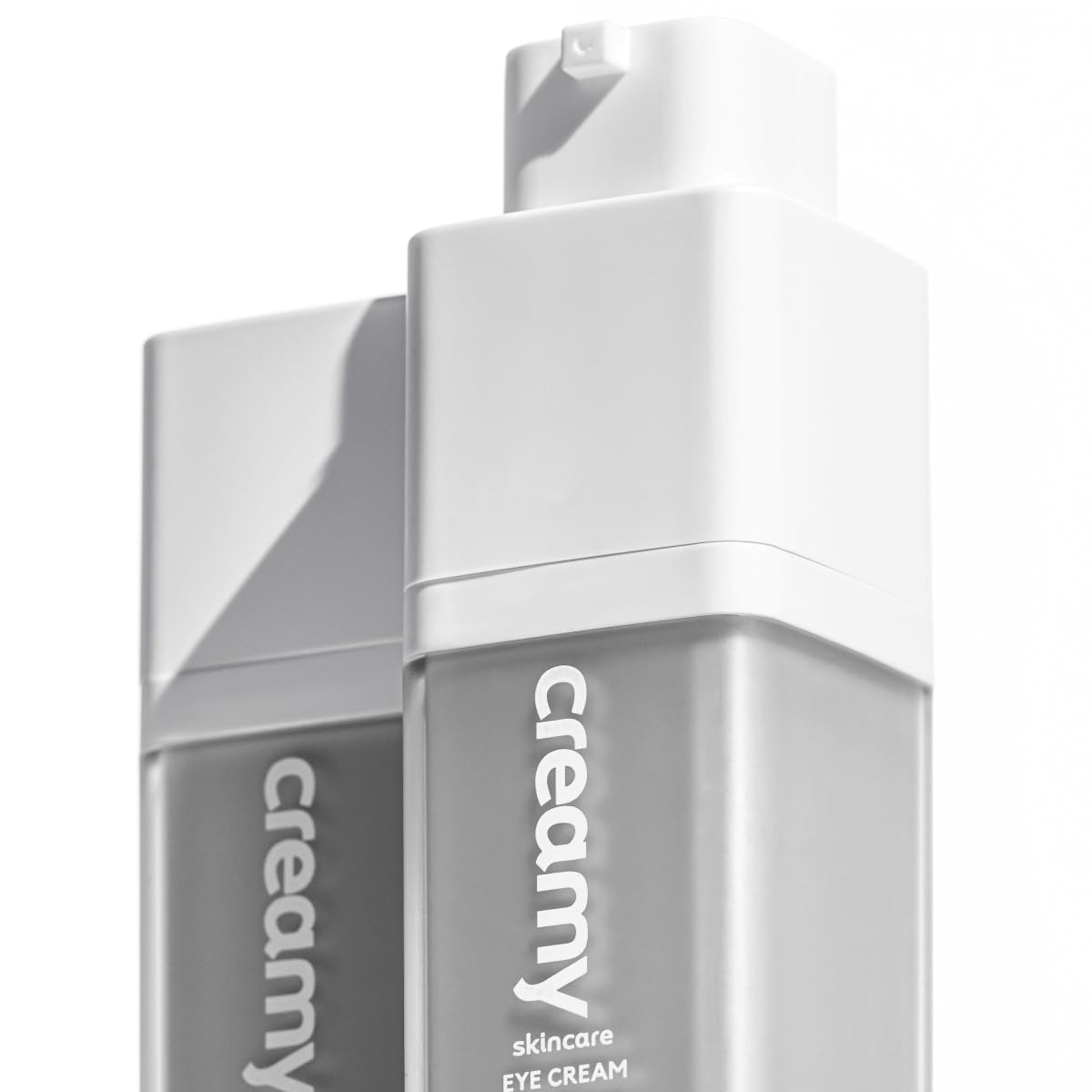 C Creamy Skincare creamy eye cream swatch highlighting moisturized skin.