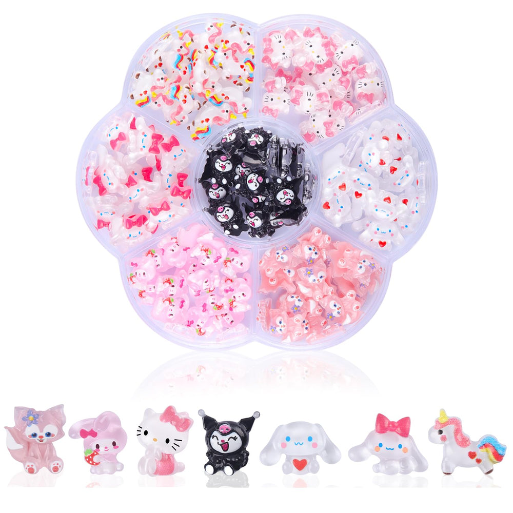 CDBOVID 3D slime charm style A for vibrant nail art and DIY decorations