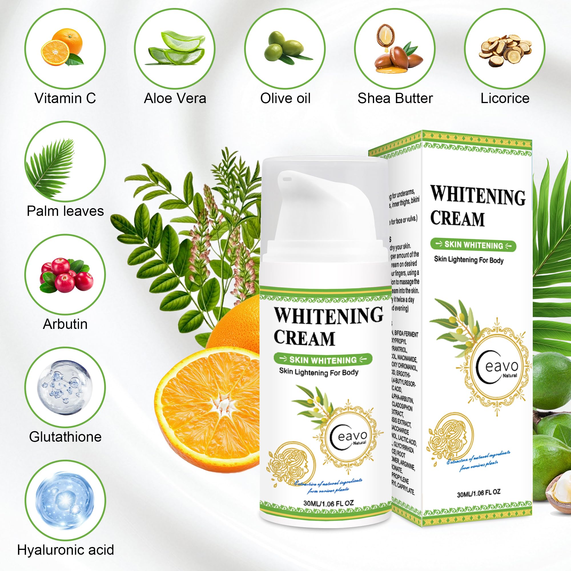 Ceavo elbows and knees cream for subtle brightening