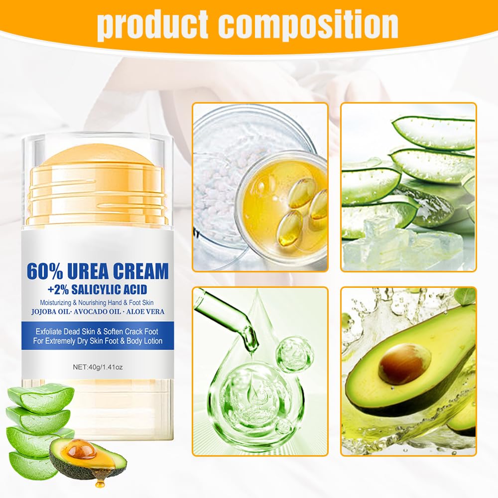 Cecurpo foot cream application on heels for smoothing and hydration
