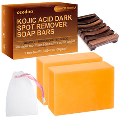 Ceedoo Kojic Acid Soap dark spots focus cleanses and promotes even skin tone.