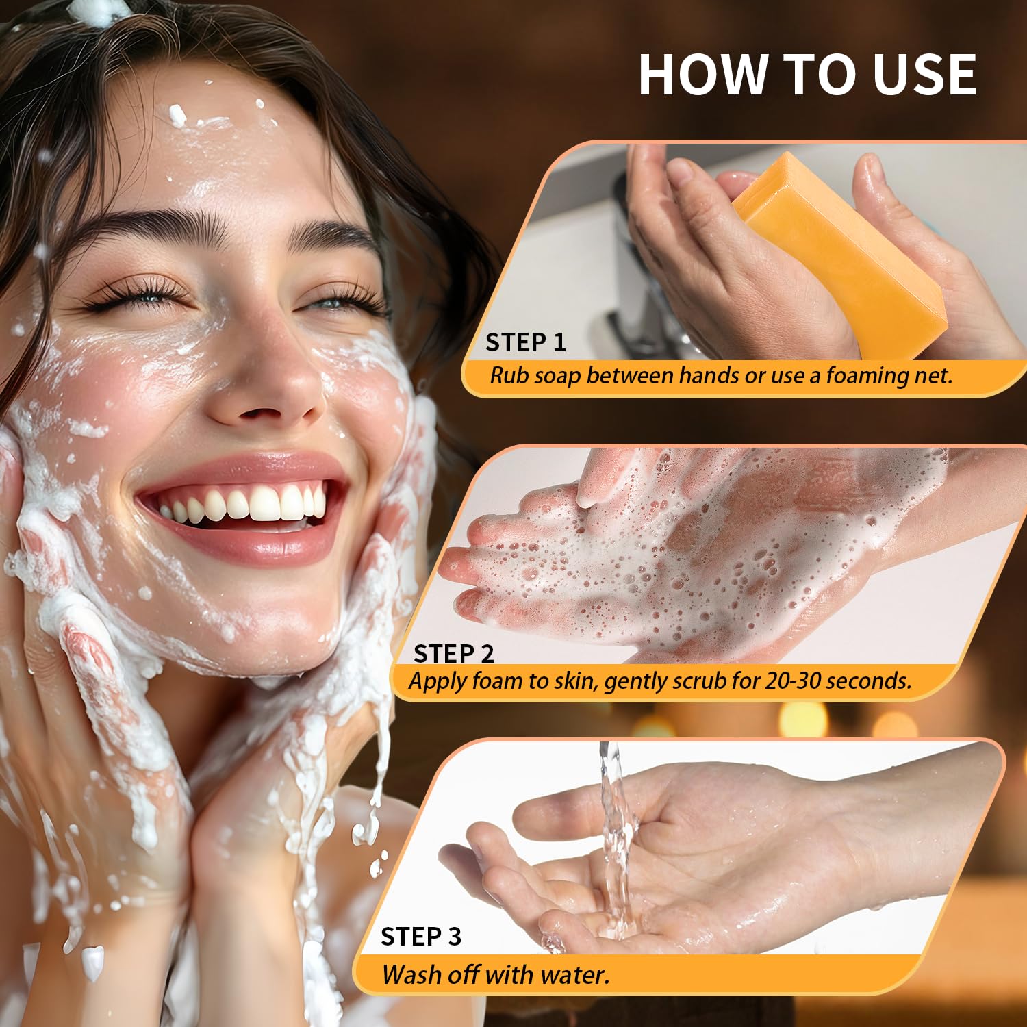 Ceedoo Kojic Acid Soap with holder and bag included.