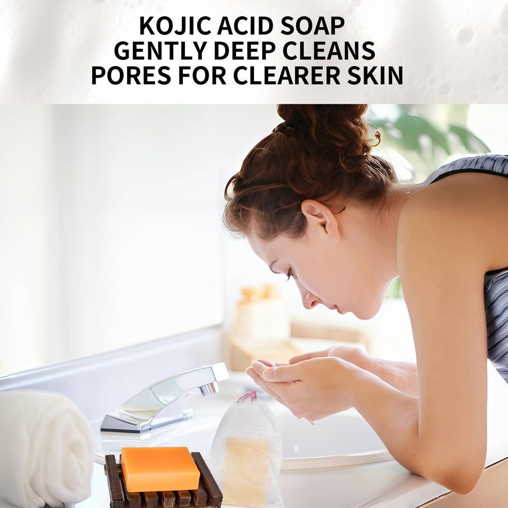 Ceedoo Kojic Acid Soap multi-area cleanser suitable for face and body.