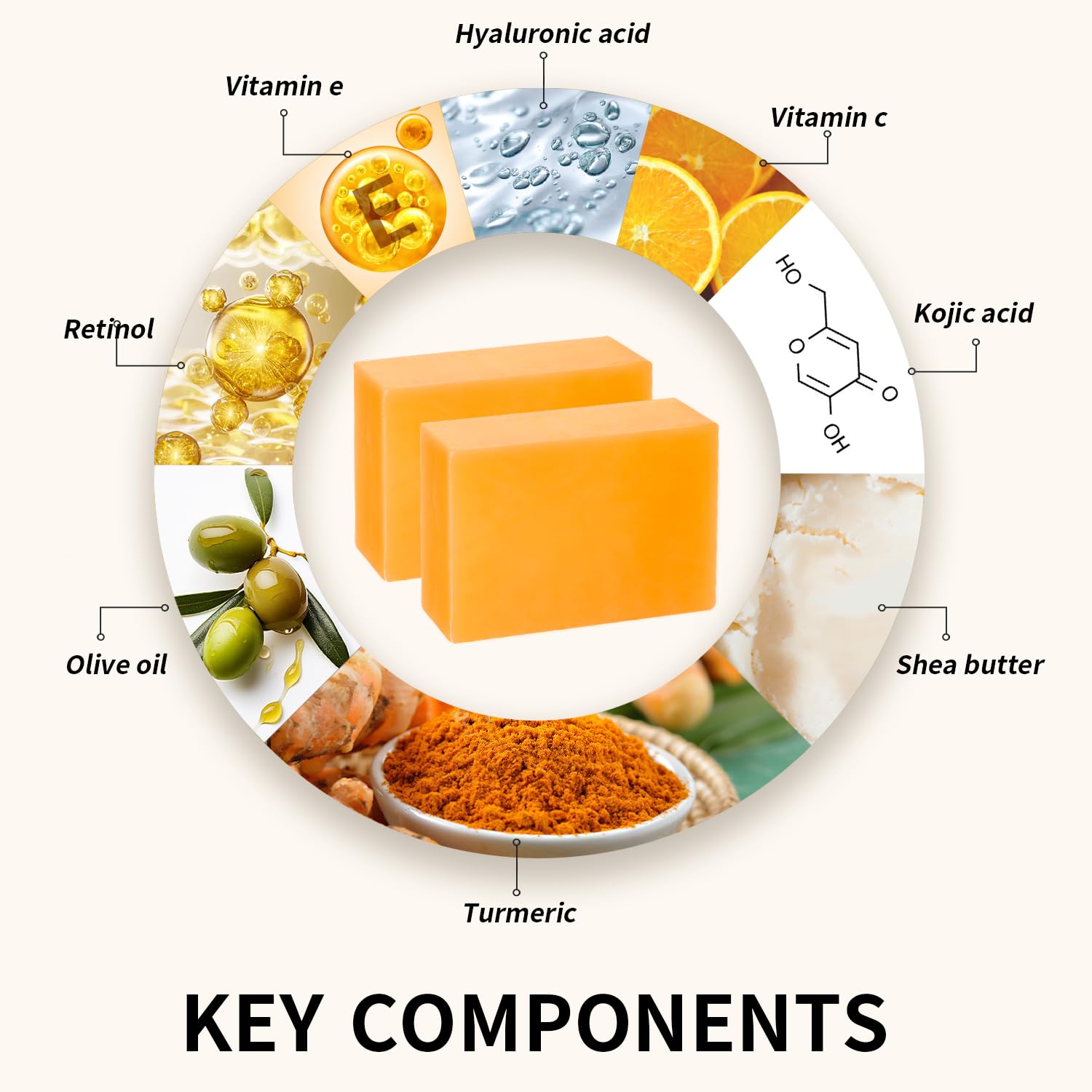 Ceedoo Kojic Acid Soap turmeric focus soothes inflammation and supports clearer skin.
