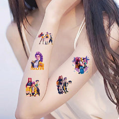Cefoust kpop-idol-sticker-designs featuring bold characters ideal for birthday decorations