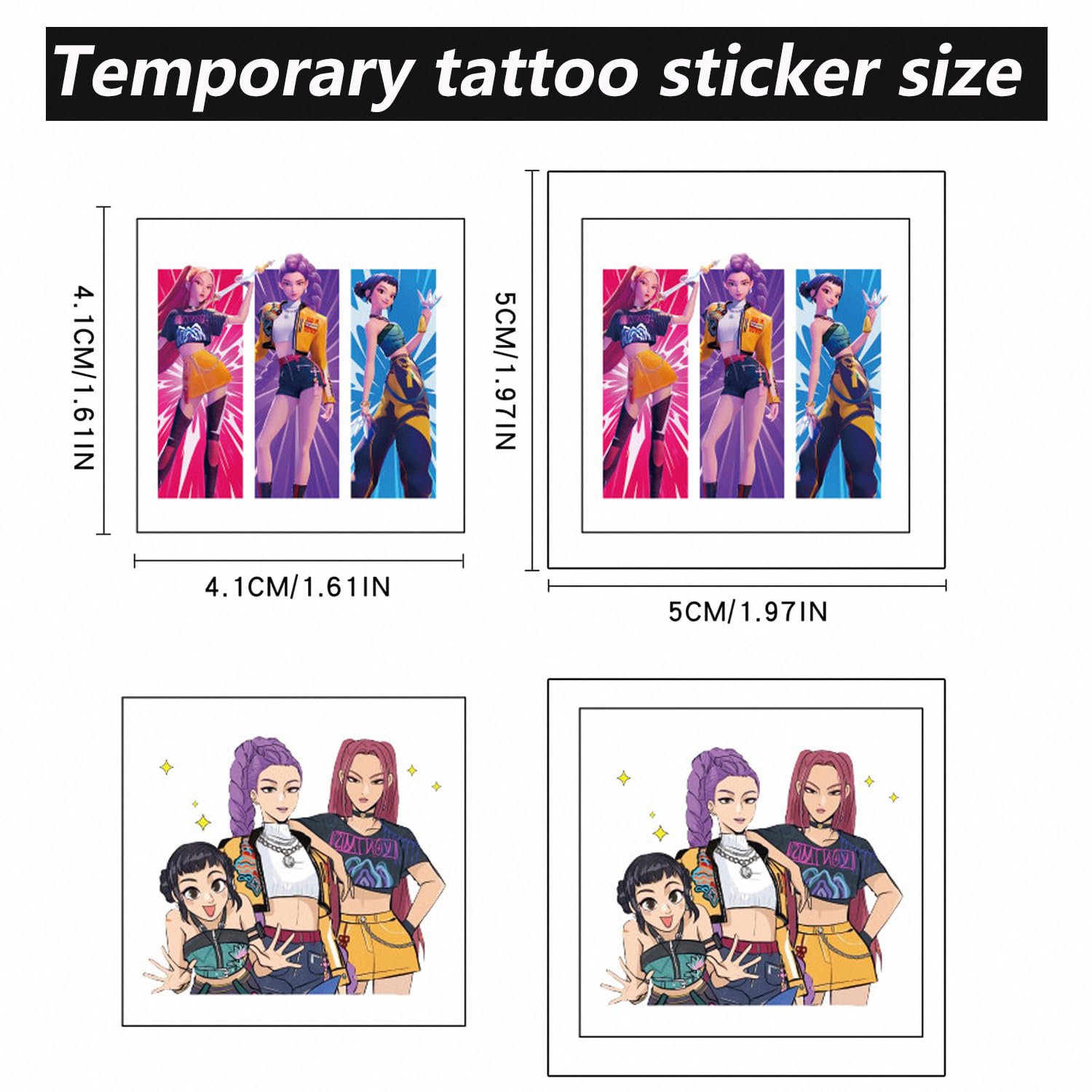 Cefoust waterproof-temporary-tattoo designed to stay put through play and activities