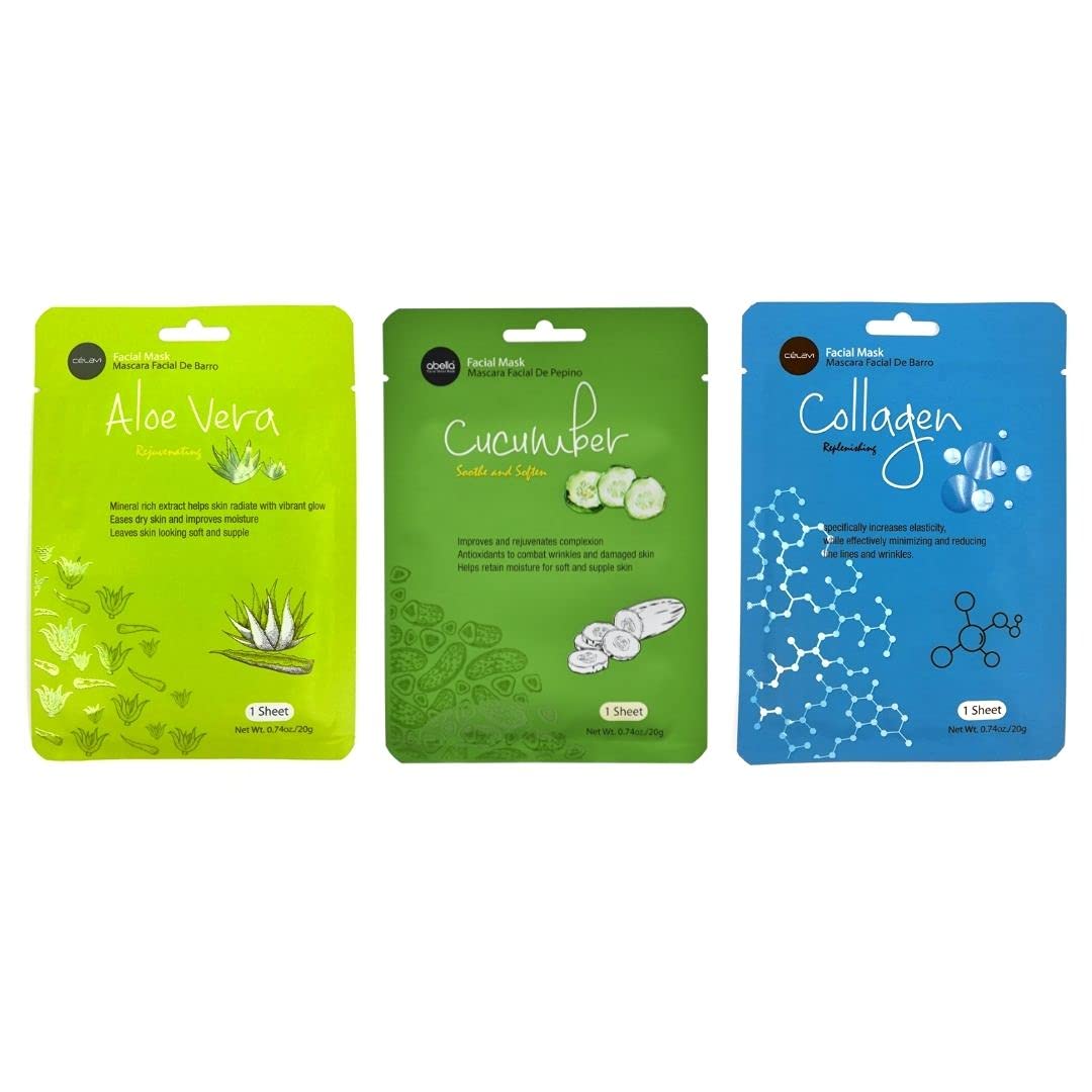 Celavi Acai Berry mask sheet antioxidant hydration for glow