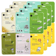 Celavi Essence Face Mask B Set nourishes and hydrates for refreshed skin