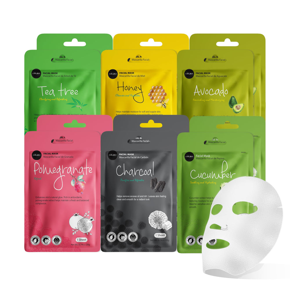 Celavi Essence mask packaging overview for a complete Korean skincare routine.
