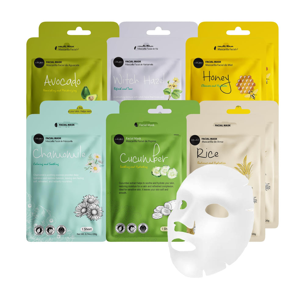 Celavi Essence Mask Honey close-up for deep hydration