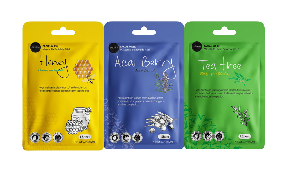 Celavi Essence Mask Honey softens and moisturizes the skin