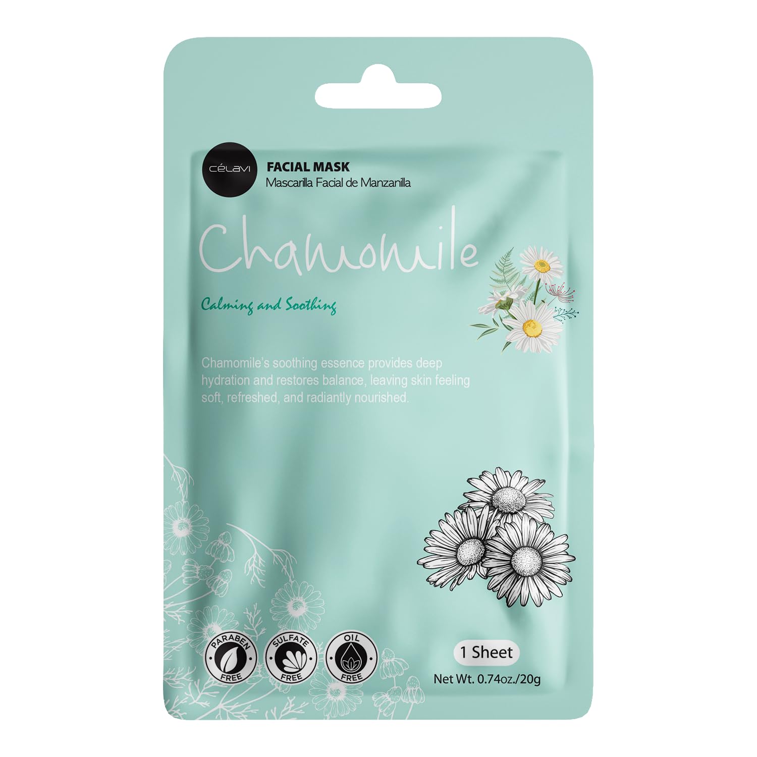 Celavi Essence Mask Witch Hazel balanced refreshing finish