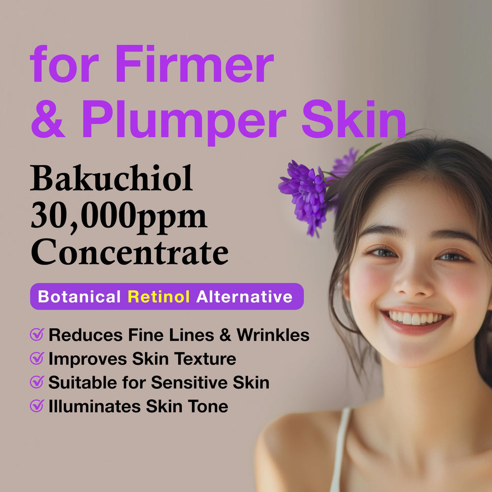 Close-up of CELDYQUE Bakuchiol serum texture for smooth application