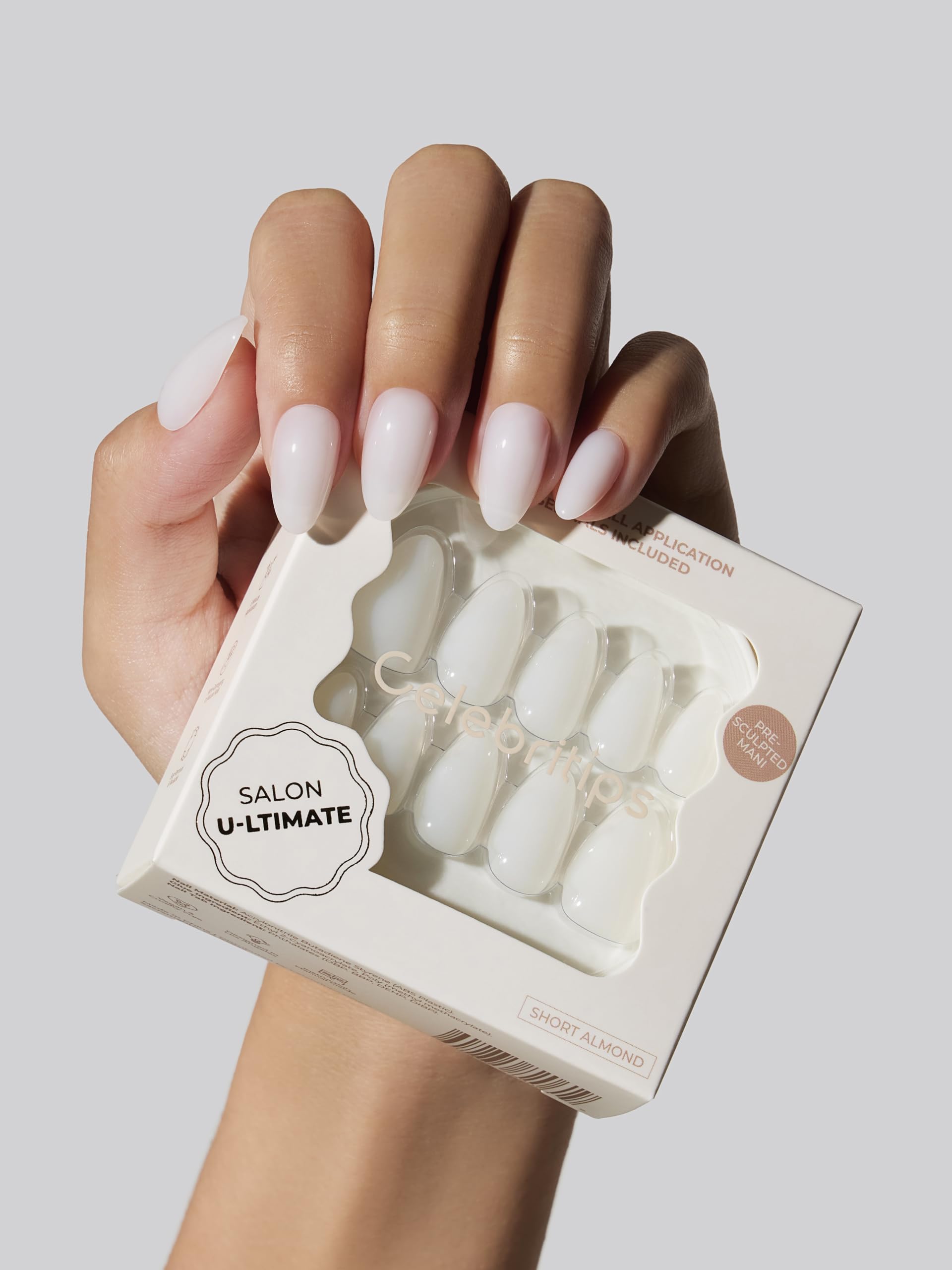 Celebritips Salon U-ltimate reusable nails highlighting gentle removal and multiple uses