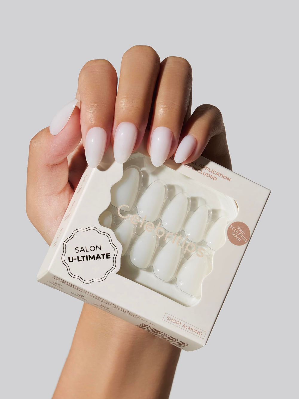 Celebritips Salon U-ltimate reusable nails highlighting gentle removal and multiple uses