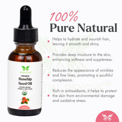 Celestial Psyché rosehip oil dropper ready for precise application.