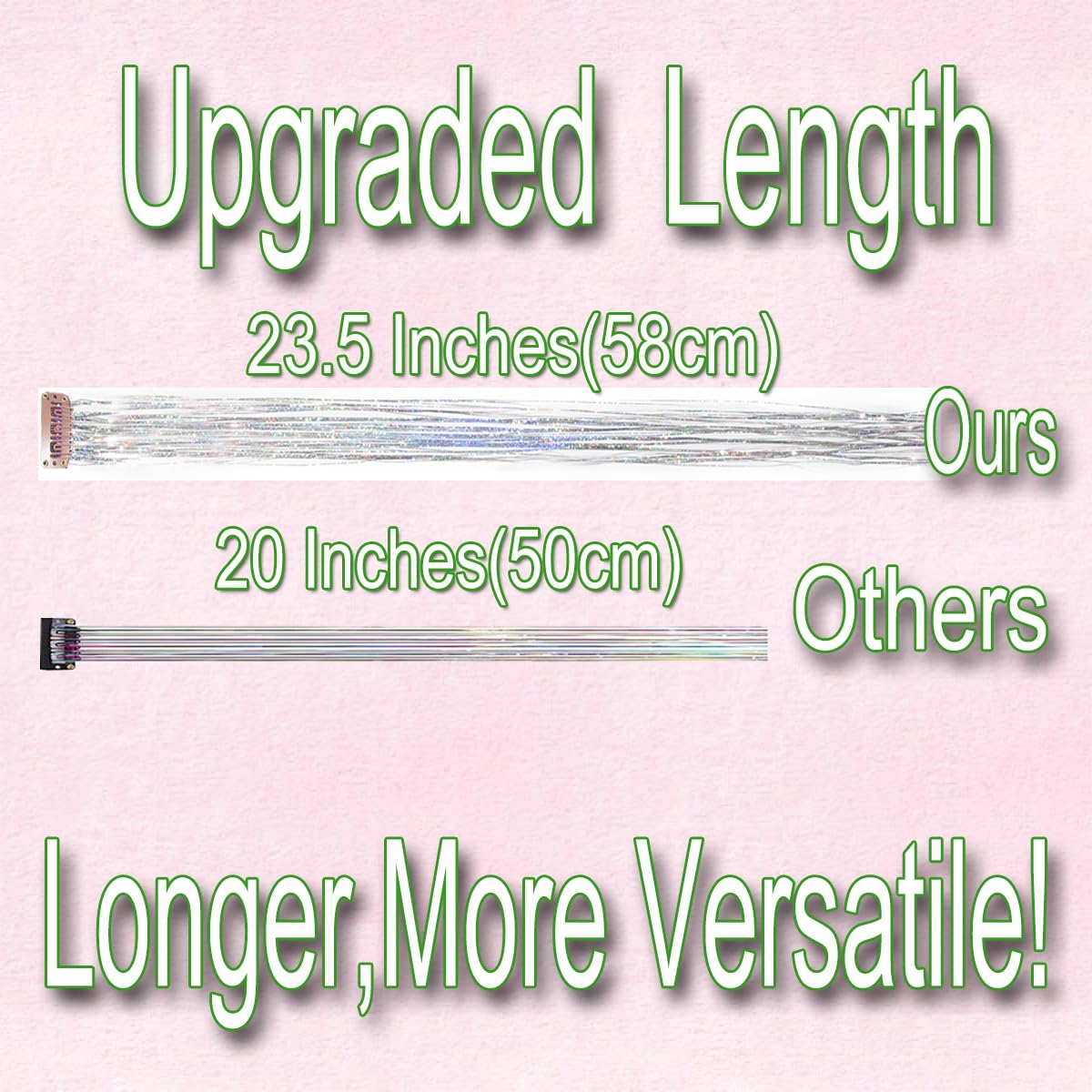 Celinabella comb-and-ribbon kit included for easy, secure wear during events.