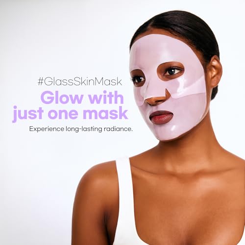 Cell Fusion C overnight hydrogel mask for radiant morning skin.